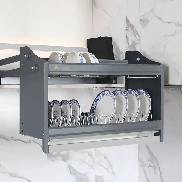 Smart Home Automatic Cabinet Lift Electric Pull-down Basket